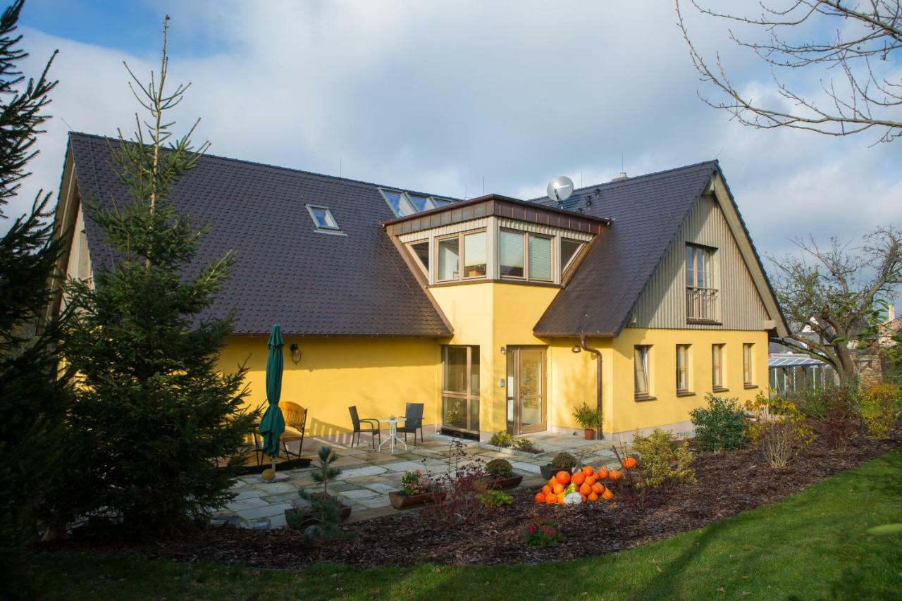 Pension Raupennest Mit Blockhaussauna Bautzen Exteriör bild